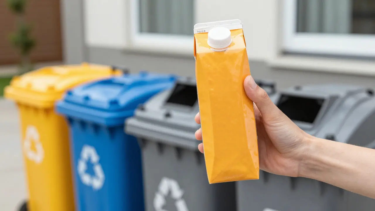 Jak správně třídit nápojové kartony: Podrobný průvodce pro domácnost