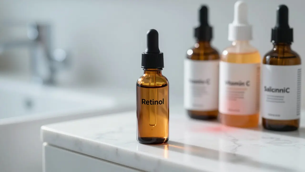 Co nepoužívat s retinolem? Kompletní průvodce kompatibilitou aktivních látek