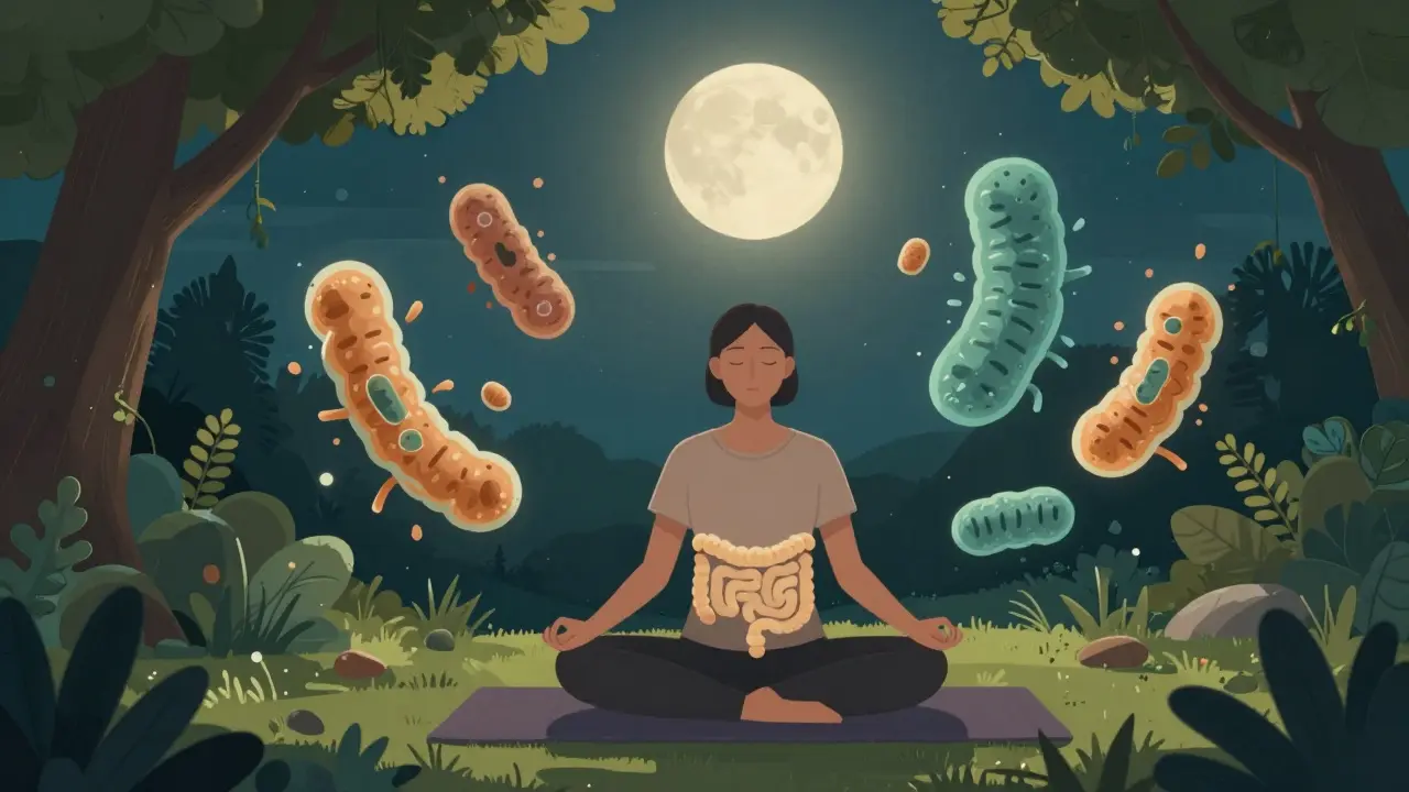 Meditace a příroda pro obnovu střevního zdraví