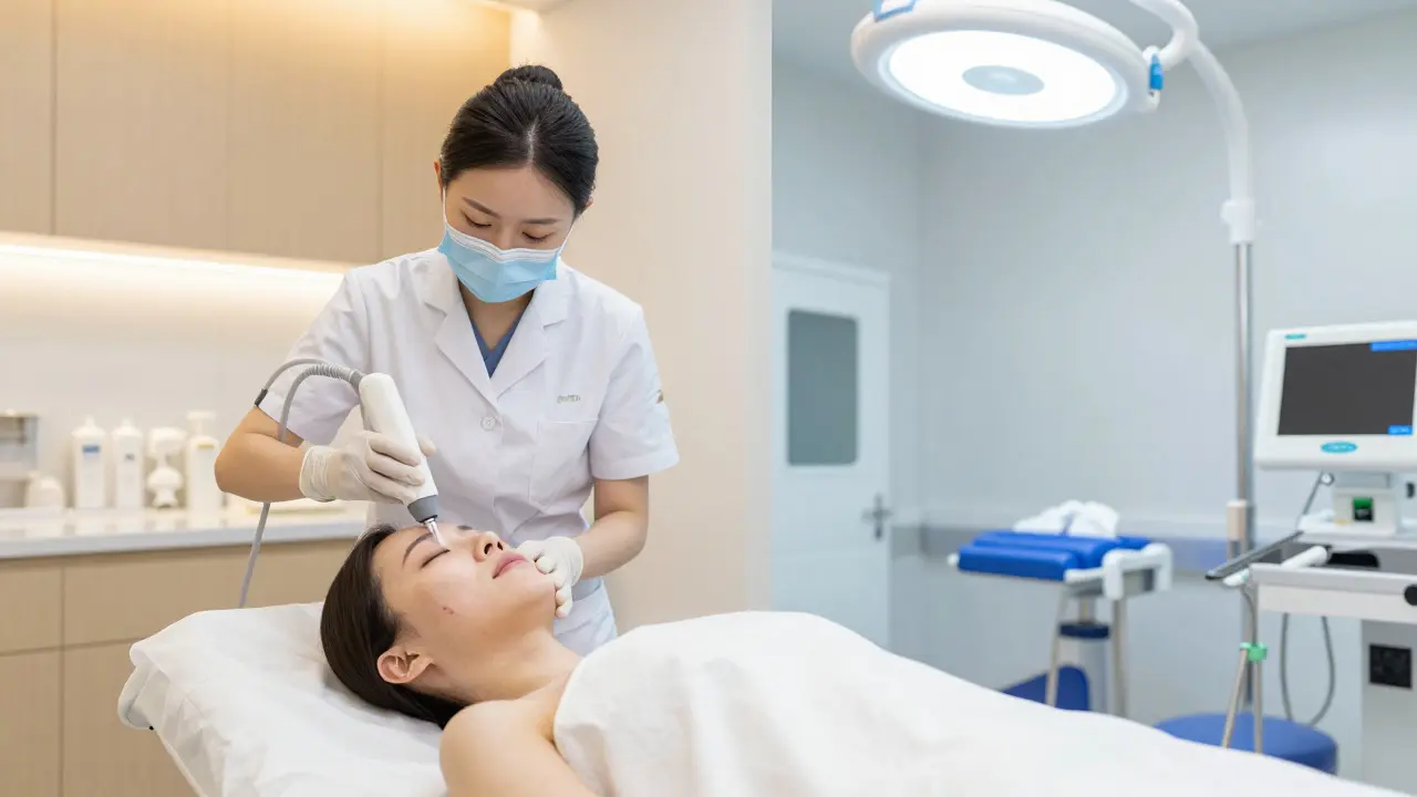 Kontrast mezi estetickou klinikou a lékařskou diagnózou