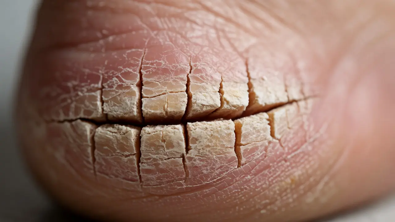 Proč praská kůže na patách? Příčiny a řešení